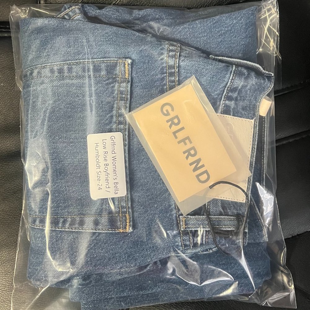 NWT! Grlfrnd Women's‎ Bella Low Rise Boyfriend / Humboldt Size-29 - Picture 11 of 12